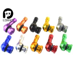 1Pcs Motorcycle Valve Stems Rim 90 Degree Angle Aluminum Alloy Valve Wheel Tire Tubeless Valve Caps For Rim Wheel Parts