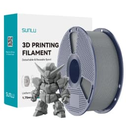 SUNLU 1KG PLA Plus 2.0 3D Printer Filament 1.75mm 1000g Spool (2.2lbs) Neatly Arranged No Knot Filament Fit Most FDM Printer