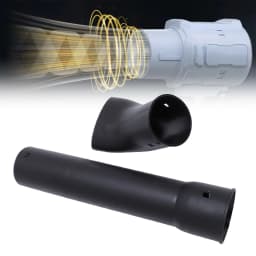 Hand Held Blower Nozzle Leaf Blower Nozzles ABS Flat End Multifunctional Handheld Car Drying Nozzle Attachments for Yard Garden