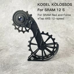 Kolossos Derailleur Pulley Wheel Oversized Bearing 82g for 105 ULTEGRA R9100 R8000 11s & Sram Red Force ETap AXS 12 Speed
