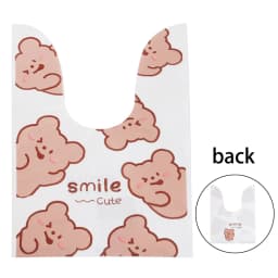 25pcs Animals Rabbit Ear Bags Birthday Party Candy Gift Jewelry Bags Baking Packaging for Biscuit Kids Cookie Plastic Pouches