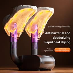 Foldable Constant Warm Air Boot Dryer Heater Electric UV Shoe Dryer Household Sterilization Deodorization Footwear Dryer 2026