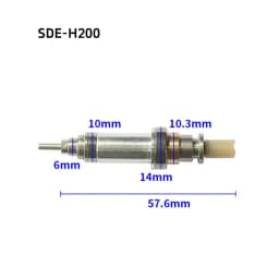 Micromotor Spindle 1 Kit For UP200 Strong 210 105L Marathon H37L1 Handpiece Electric manicure machine Nail Drill Milling Cutters