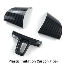 Car Accessories Steering Wheel Trim Decorative Sticker Case For Volkswagen Tiguan Touran Passat Amarok Multivan Lavida