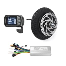 8 Inch Hub Motor Electric Scooter 36V 48V 350W 500W Wheel Motor with Brushless Controller Electric Scooter Motor Kit