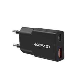 ACEFAST EU 30W GaN Ultra Thin Fast Charging USB C Phone Charger For iPhone 16/15 Pro Max PD QC3.0 Travel Adapter For Samsung S24