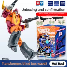 IDW Transformers Collectible Figure AULDEY AAC Blind Box Storm Gathering Mecha Model Optimus Orion 30+ Joint Action Figure Toys