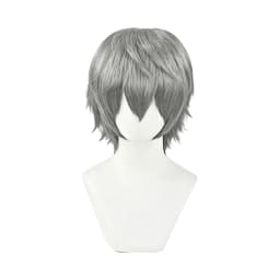 Multicolor Layered Short Spiky Synthetic Wig Unisex Anime Male Character Halloween Party Convention Game Cosplay Daily Fashion