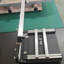 100x100MM Manual Small Screen Printing Station SMT PCB Steel Mesh Solder Paste Printing Table
