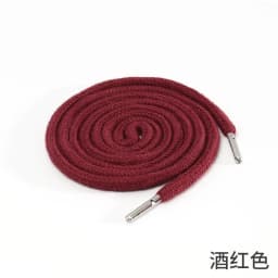 1pcs Sweatpants Drawstring Strap Metal Head Sports Pants Cotton Rope Belt Hoodies Accessories DIY Sewing Band Supplies TJ7625