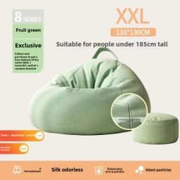 Lazy Sofa Bean Bag Single Person Can Lie Down and Sleep floor sofa muebles bean bag chair with filling