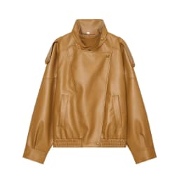 Women's Jacket 2026 Autunm New Black Long Sleeve Pebble Faux Leather Jacket Motorcycle Style Personality Fashion