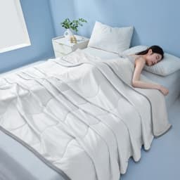New Wave Pattern Cool Summer Blanket Natural Coolness Qulited Duvet Cooling Sensation Comforter Well-vetilated Queen King Quilt