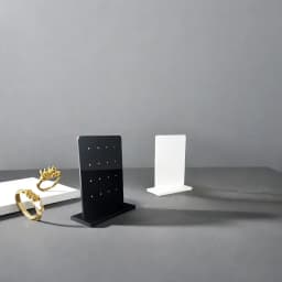 Acrylic 16/36/48 Holes Vertical Earring Ear Studs Holder Jewellery Display Rack Earrings Display Stand Jewelry Organizer Case