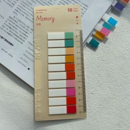 200/800/1600PCS index color small size self-adhesive label stickers ins style student name sticker office furniture note sticker