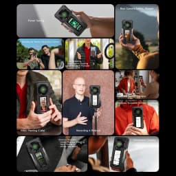 Ulefone Armor 33 Pro Rugged Phone 5G Dual Screen 6.95" 120Hz 16GB+512GB 25500mAh Battery 66W 64MP Night Vision NFC Smartphone