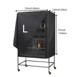 New Bird Cage Cover Washable Good Night Bird Cage Waterproof Aviary for Parrot Cage Pet Dust Covers Oxford Cloth Hood
