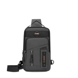 Multi-Functional Outdoor Chest Bag for Man Sports Multiple Compartments Crossbody Sling Bags Running Hiking Men's Shoulder Bag
