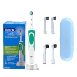 Oral-B D12 Electric Toothbrush Full Waterproof Body Anti-Slip Grip Deep Clean Comes With 8 Brush Heads For Up To 2 Years Of Use