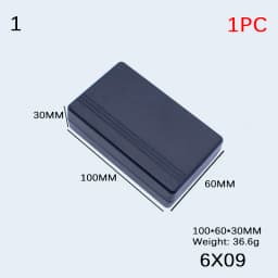 70/100mm DIY Housing Instrument Storage Case White Black Waterproof Enclosure Boxes Electronic Project Box
