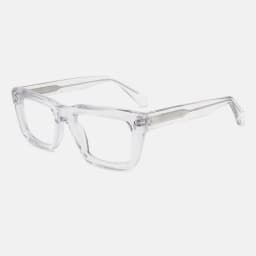 Thicken Acetate Glasses Frame Men Vintage Square Myopia Prescription Eyeglasses Frame Reading Glasses Luxury Brand Eyewear