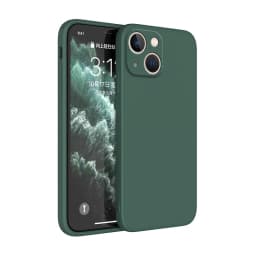 Original Square Liquid Silicone Phone Case for iPhone 14 13 7 8 Plus X XR XS 11 12 Pro Max SE 2 3 Luxury Camera Protective Cover