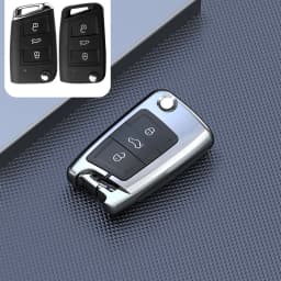 Car Key Holder Case Cover For VW Volkswagen Passat B8 CC Polo Tiguan Golf 7 GOLF8 MK8 MK4 For Skoda A7 A5 Octavia Superb Yeti