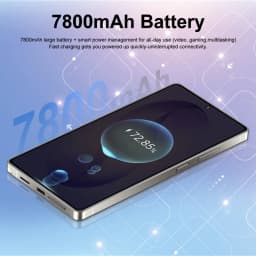 K-Touch C26 Ultra Mobile Phones 7.3 Inch 5G Dual SIM Smartphone Android 15 Cell Phone 16+48MP Camera 7800mAh Face Unlocked Cellphones For Men Women