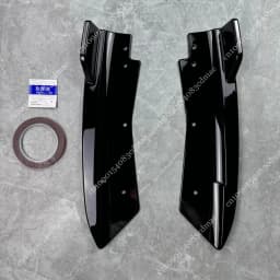 For BMW X3 G01 iX3 G08 LCI M Sport 2018-2023 Car Rear Bumper Side Canards Splitter Diffuser Corner Guard Body Kits Accessories