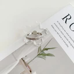 Cell Phone Ring Holder Stand Diamond Transparent Finger Grip Clear 360° Degree Rotation Kickstand Compatible IPhones