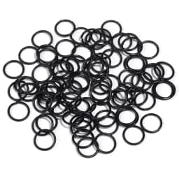 50pcs 8mm 10mm Colorful Single Loop Ring Metal Closed End Single Ring For Diy Jewelry Making Connectors Accessories Supplies