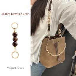 Bag Extension Chain For Coach Rowan21 Bag Decoration Chain Beaded Pendant Fashion Bag Chain Transformation Accessories