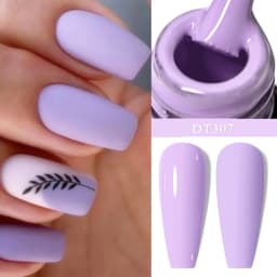 MEET ACROSS 7ml Orange Red Pink Gel Nail Polish Laser Sparkling Soak Off Semi Permanent Nail Art UV Gel Varnishes Spring Summer