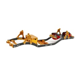 1/10 RC Crawler Carbon Fiber Girder 4MM CNC Metal Car Chassis Frame Body Kit Parts For Axial SCX10 II Rock Off Road Truck