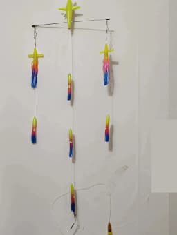 18' Stainless Steel Splashbar Outbound, Teaser Rudder Spreader Bars with 7' Premium Bird and 6' Octopus
