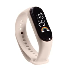 Children Multicolor Watch Led Digital Wrist Watches For Boy Girl Outdoor Sport Watch Display Week Life Waterproof Watches