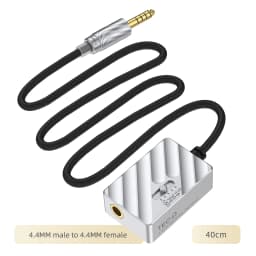TimeEar TEC-Ω 15 30 75 150 Ohms Impedance Plug Earphone Noise Cancelling Resistance IEM Reduce Noise Filter Headphone Adapter
