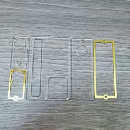 DIY Door Hinge Mounting Plate With Holes For Home Kitchen Cupboard for for BB Stubby aio RAGA SSPP switch panels Doors Furniture