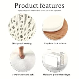 VIKAMA Minimalist Ins Style Marble Anti Slip Bath Mat Bathroom Shower Room Water Absorption Quick Drying Carpet Bathroom Decor