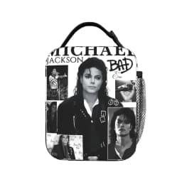 Singer Michael Jacksons MJ 2026 Insulated Lunch Tote Bag For School Food Container Reusable Cooler Thermal Lunch Box