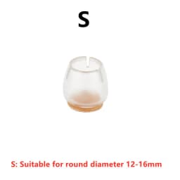 16Pcs Chair Leg Caps Silicone Feet Protector Pads Furniture Table Covers Socks Plugs Cover Furniture Leveling Feet Home Decor