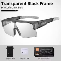 WEST BIKING Large Frame Cycling Polarized Glasses Bike Photochromic Outdoor Sunglasses Fit Over Myopic Goggles Bicycle Accessory