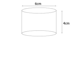 Acrylic Transparent Cylindrical Ring Jewelry Display Stand Doll Mold Storage Stand Earring Stand Makeup Photography Stand