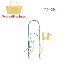 Woven Bag Shoulder Strap For Mini Longchamp Colorful Bag Durable Fashion Good Quality Bag Modification Bag Accessories