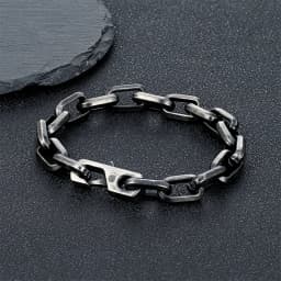 Charm Simple Cuba O-chain Bracelet Men Women Fashion Dubai Link Punk Hip Hop Stainless Steel Couple Bangle Trendy Jewelry Gifts