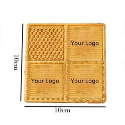 Ice Cube Plate Pineapple Cocktail Lether Stamping Heater Electric Iron Soldering Branding Tool Custom Logo Add Drain Holes