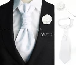 Newest Men's Soild Color Tie Brooch Set Red Ajustable NeckTie Luxury Gemstone Brooch Classic Suit Tuxedo Groom Wedding Accessory