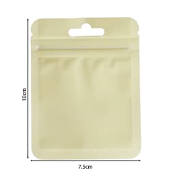 20/50pcs Iridescent Self Sealing Bags Macaron Color Plastic Packaging Pouch Jewelry Retail Storage Pouch Gift Zip Lock Bag