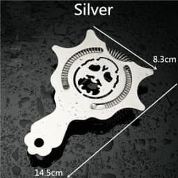 Skull And Mechanical Watch Bar Strainer Sprung Cocktail Strainer Stainless Steel Deluxe Strainer Bar Tools