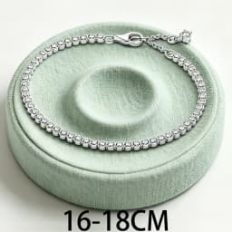 2026 New 925 Silver Heart Shaped Multi Winding Women's Tennis Sliding Bracelet Display Tool DIY Exquisite Charm Jewelry Gift